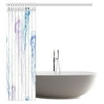 thumbnail image 3 of MYPOP Jellyfish Shower Curtain, Jellyfish Shaped with Ornamental Patterns Boho Style Beach Themed Art Fabric Bathroom Set with Hooks, 60 X 72 Inches, 3 of 3