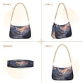 thumbnail image 7 of FORMRS Womens Shoulder Bag with Chain Strap Clutch Purse Cute Tote Handbag, Ethereal Mountain, 7 of 7