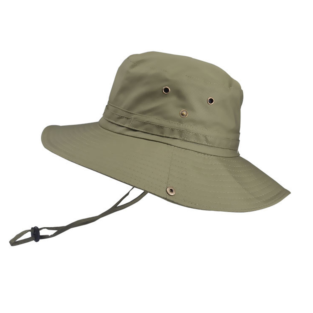 Generic Men's Bucket Hat Folding Quick Dry Wide Brim Bonnie Hat