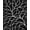 Black, Pattern 5, variant on ODIKA 8'x10' Washable Area Rug Non-Slip Chair-Friendly Mat Black White Abstract Geometric Elegance Contemporary Design with Bold Contrast for Dining Room, Large Office, Lounge