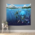 thumbnail image 2 of Finding Nemo Wall Tapestry Cartoon Poster Wall Hanging Tapestry For College Dorm Living Room Bedroom Decoration 40x60 Inch, 2 of 8