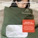thumbnail image 2 of Saco Dormir para Acampar Impermeable Uso en Interiores Y Exteriores (izquierda) Verde, 2 of 5