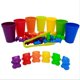 thumbnail image 2 of Juguete de clasificación perfecl con 90 piezas de oso y tazas, 2 of 5