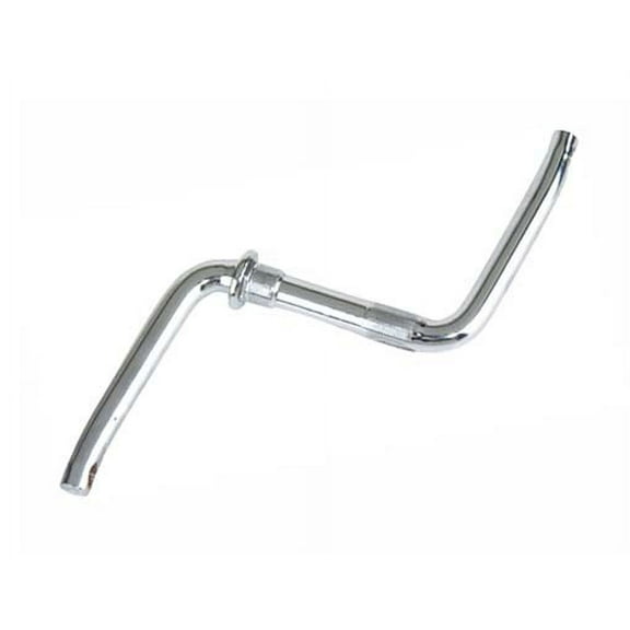 One Piece Crank 114s Chrome. for bicycles, bikes.