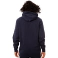 thumbnail image 5 of Crooks & Castles Mens The Snub Text Hoodie Sweatshirt, Blue, X-Large, 5 of 5