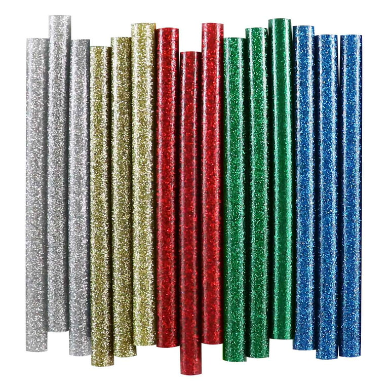 Color Hot Glue Gun Glue Sticks 120 PCS 12 Colors Mini Glue Gun Sticks 7mm  100mm Colored Hot Glue Sticks)