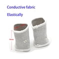 thumbnail image 3 of Accesorios de bucle conductor de hilo plateado de tela ajustable para masajeador de dedos TENS Stim TCFAFA, 3 of 5