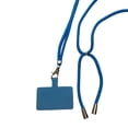 thumbnail image 4 of Methold Cordones antipérdida universales para teléfono móvil, parche cruzado para teléfono móvil, cuerda colgante para el cuello Azul oscuro 5piezas, 4 of 6