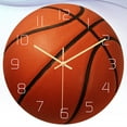 Axio Basketball Design Clock Creative Wall Clock Mute Movement