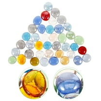 ELAYARD 1 Set Floral Glass Beads Multi Colored for Vase Filler and Flower Arrangements