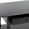 thumbnail image 4 of SAFAVIEH Boris Solid Contemporary 2 Drawer Coffee Table, Distressed Black, 4 of 4