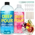 thumbnail image 1 of Kit de resina epoxídica Teexpert Deep Pour de 1500 ml, proporción de mezcla 2:1, 1 of 7