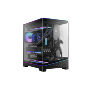 Gamdias ATLAS P6 CG Black ABS / SPCC / Tempered Glass ATX Mid Tower Computer Case