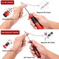 thumbnail image 3 of 191 in 1 Precision Screwdrivers Sets, Magnetic 1/4 Inch Nut Driver Set, Multi Repair Tool Kits for iPhone, Electronics, Computer, Tablet , Xbox, Playstation, Household, Nintendo-Red, 3 of 7