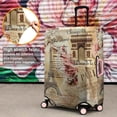 thumbnail image 4 of Trendy Eiffel Tower Travel Luggage Cover Suitcase Protector Luggage Cover Fit  Luggage, 4 of 6