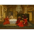 thumbnail image 3 of Leo Herrmann 14x11 Black Modern Framed Museum Art Print Titled - Between Intimate, 3 of 5