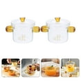 thumbnail image 3 of RENACLIPY 2-Piece Transparent Glass Stew Pot Set - Cookware for Home Kitchen Cooking and Serving, 3 of 5
