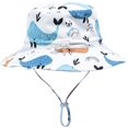 thumbnail image 1 of Kids Sun Hat with UPF 50+ Summer Outdoor Brim Bucket Hat Protection Hat, 1 of 6