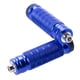 thumbnail image 2 of 2 reposapiés traseros para motocicleta M8, antideslizantes, reemplazan directamente el reposapiés trasero de aluminio. Azul, 2 of 8