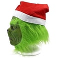 thumbnail image 3 of Máscara de disfraces de Navidad JM aterradora Casco de látex para adultos Grinch RV021031-01224SDJ, 3 of 3