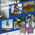 thumbnail image 7 of 4set Disc Brake Pad 1.04" x 1.23" Semi-Metallic Resin Bike Brake Pads with Spring and Pin for BB7 M355 M446 M640 Mountain Road Bikes, Purple, 7 of 7