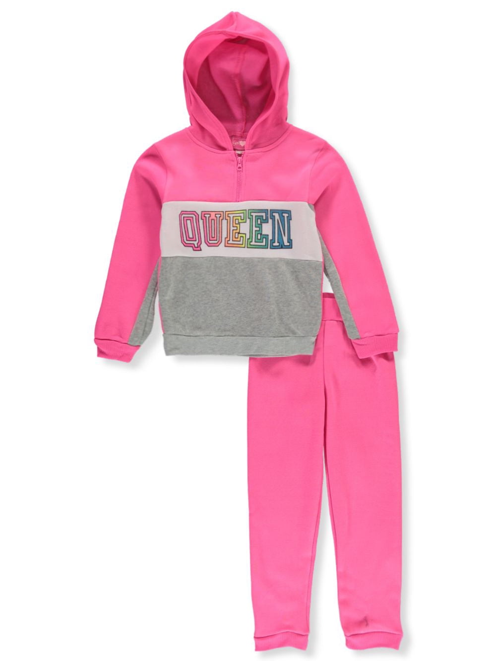 pink sweatsuit