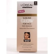 L'Oreal Sublime Glow Medium Skin Tone 2.5-ounce Face Moisturizer (Pack of 4)