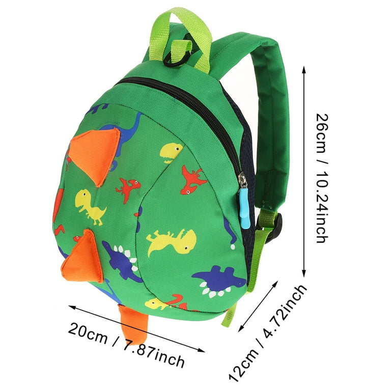 DB Dinosaur Toddler Mini Backpack with Leash,Children Kids Baby Harness Bookbag