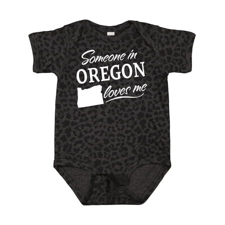 

Inktastic Someone in Oregon Loves Me Gift Baby Boy or Baby Girl Bodysuit