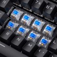 thumbnail image 3 of Wired RGB LED Backlit Mechanical Gaming Keyboard with 104 Keys Mechanical Gaming keyboard, Independently Change the axis Computer Games Black(Green Shaftkey), 3 of 8