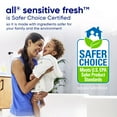 thumbnail image 6 of all Sensitive Fresh Liquid Laundry Detergent, Spring Breeze, 73 oz, 58 Loads, 6 of 13