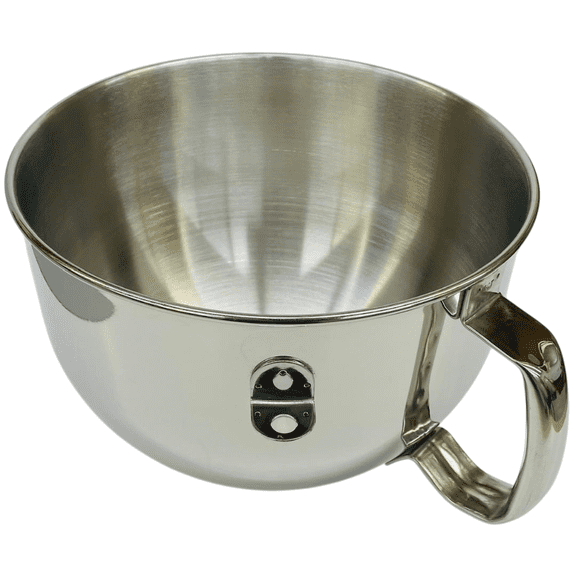 W11770849, 6QT S.S. Bowl fits Whirlpool KitchenAid Stand Mixer