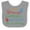 Heather and White, variant on Inktastic Speech Therapist Like Mommy Boys or Girls Baby Bib