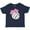 Navy Blue, variant on Inktastic Volleyball with Pink Bow Boys or Girls Baby T-Shirt