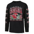 thumbnail image 2 of Men's '47  Black Georgia Bulldogs Go Big Long Sleeve T-Shirt, 2 of 3