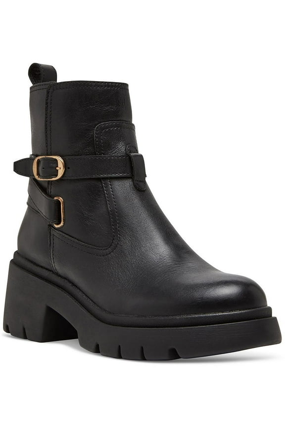 Womens Colletta Leather Ankle Booties