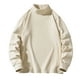 thumbnail image 2 of pstuiky mangas largas para hombre, Camisa informal de manga larga con cuello alto y color liso para hombre, blusas de manga larga con cuello redondo, camisetas y tops Tops casuales para hombres xxxl, 2 of 7