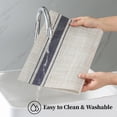 thumbnail image 3 of Set de 6 Individuales de Mesa Leetaltree en Caqui y Azul Resistente al Calor de PVC, 3 of 9