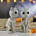 amlbb Halloween Decorations Outdoor Halloween Skeleton Skeleton Resin