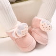 thumbnail image 7 of Generic Baby Girls Boys Cotton Booties Newborn Winter Warm Slippers Toddler Non Slip Boots House Socks Warm Baby Shoes, 7 of 7