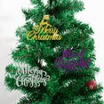 thumbnail image 3 of Adornos de árbol de Navidad acrílicos brillantes decoración navideña regalos de Navidad para familiares y amigos, 3 of 4