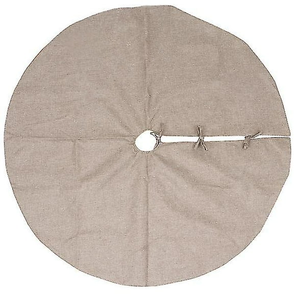 Circle Rugs Christmas Tree Base Cover Festive Base Wrap Large Tree Skirts Wicker Tree Skirt