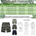 thumbnail image 2 of toraway Male Spring Summer Shorts Striped Pocket Tether Cropped Pants Athletic Functional Cargo Pants XXXXL, 2 of 2
