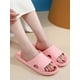 thumbnail image 4 of Women's/men's Summer Bathroom Slippers, Simple Casual Style, Couples' Home Slippers With Anti-slip Design And Draining Holes, Black Eva, 4 of 4