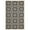 Black and Beige, variant on Ariana Vintage Floral Trellis 5x8 Indoor and Outdoor Area Rug R-1142E-58