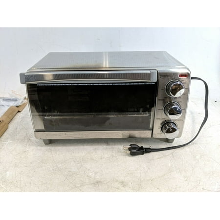 

BLACK+DECKER 4-Slice Toaster Oven with Natural Convection *READ*