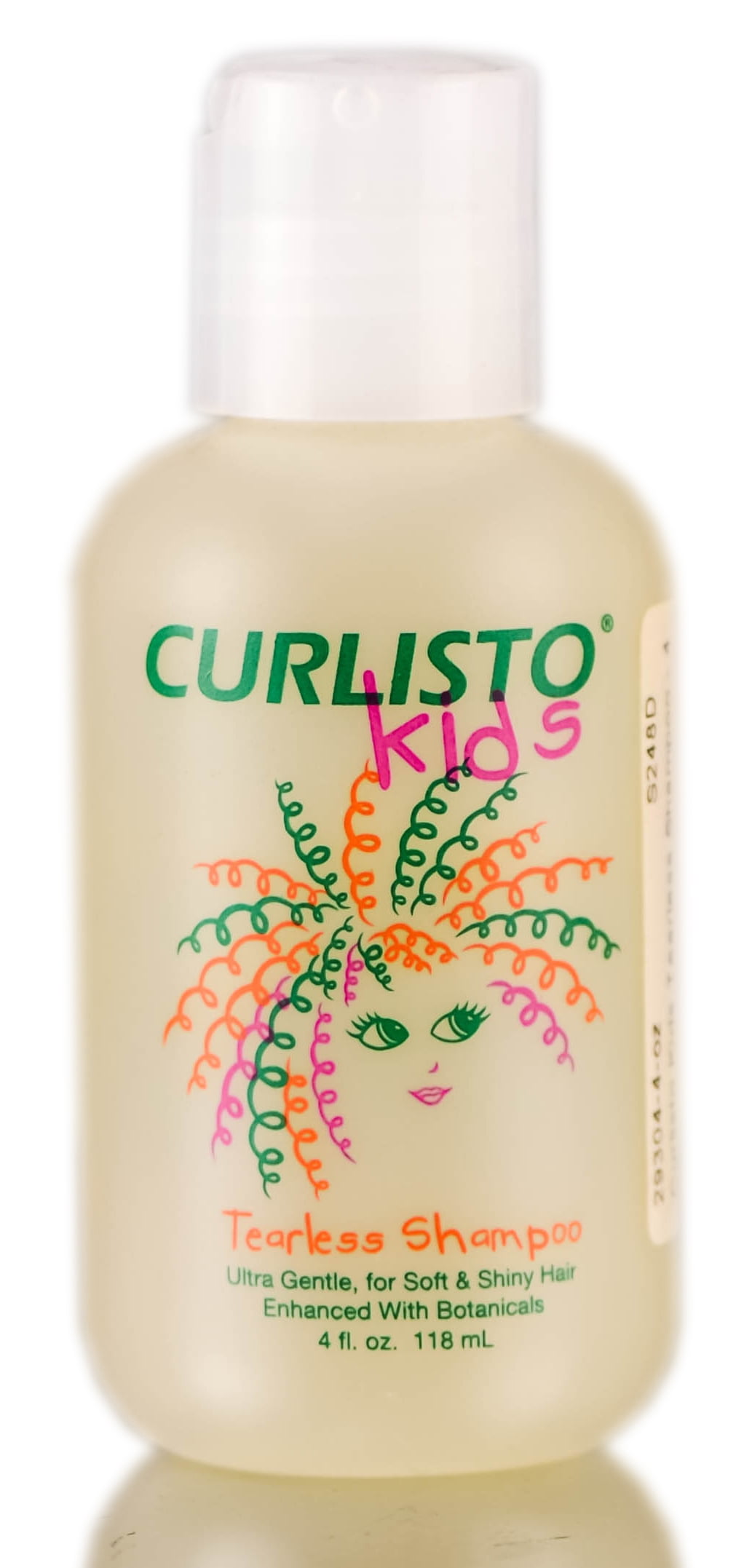 4 oz , Curlisto Kids Tearless Shampoo , Hair Scalp Pack of 1 w/ SLEEK