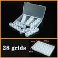 thumbnail image 5 of Caja de plástico transparente, compartimento para tornillos, joyería, pendiente, vitrina, contenedor, organizador de Terminal transparente, cajas de almacenamiento de herramientas, 5 of 5
