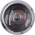 thumbnail image 4 of Front Door Knocker with Spy Hole Modern Minimalist Security Door Knocker - Silver, 4 of 4
