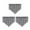 Gray-378, variant on Solid Color Triangular Curtains, Small Window Treatments, Through-the-Rod Design, Minimalist Style, for Living Rooms, Energy-Saving Blinds, Sheer Fabric, Modern Decor, Home Improvement JACSZPA